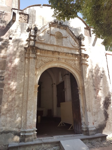 This is the entrance to the oldest part of the church